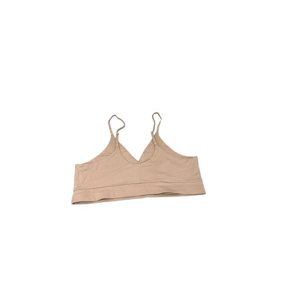Pact Women Bra 2XL Beige Bralette Jersey Strap Adjustable Organic Cotton - Picture 3 of 4